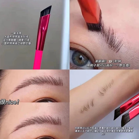 Pincel Selvagem para Sobrancelhas Naturais e Delicadas