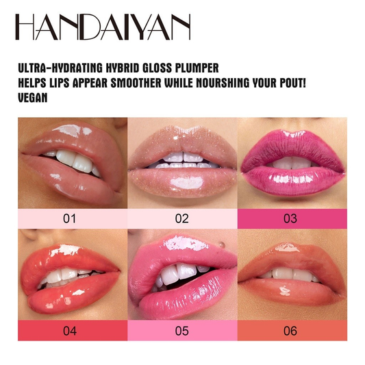 Brilho Labial Em Forma De Agulha/Levemente Picante/Espelho De Vidro envia na hora