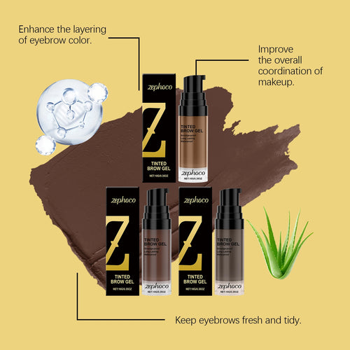 10G Natural Brow Dye Cream Long Lasting Color Smudge Proof Water Resistant Defines Clear Brow Shape Smoothing Eyebrow Makeup