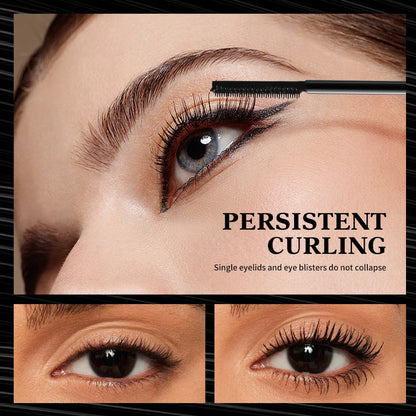 Black Slender Mascara Curly Waterproof Long Lasting Easy To Apply Eye Makeup