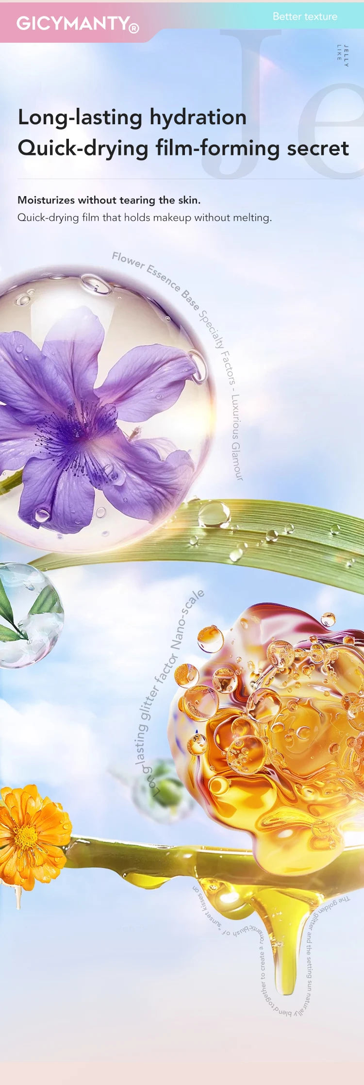 Jelly Eye Shadow Stick Water Shining Color Daily Non Flying Powder Novice Waterproof Lasting Makeup Free Liquid Eye Shadow