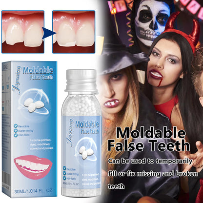30g Temporary Tooth Repair Moldable Teeth And Gaps False Tooth Solid Gel Adhesive Fake Teeth Beauty Tool Dental Supplies