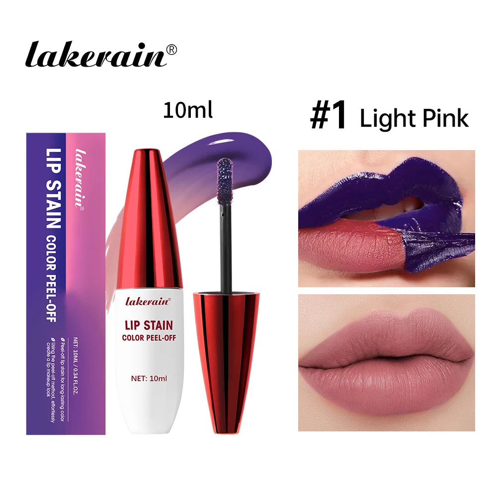Lip Stain Peel Off 24 Hours Water Resistant Lipsticks Makeup Liquid Lipstick Matte Lipstick for Lips Stick Free Shipping Ink