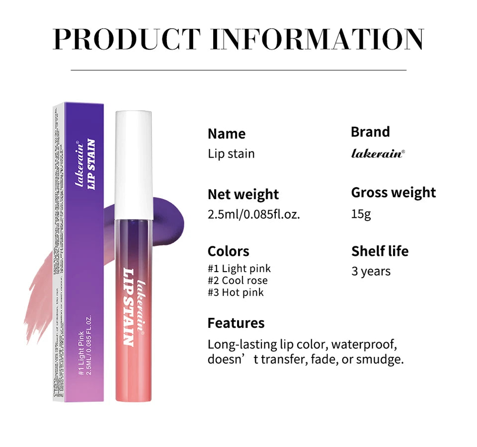 Lip Stain Peel Off And Reveal Long Lasting Waterproof Pink Lip Tint Transfer Proof Natural Lip Stain Tear Off Lip Gloss