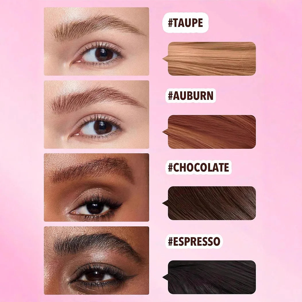 Eyebrow Pencil, Waterproof, Sweatproof, Lasting Makeup, Easy to Use, Brown, Earth Color, Black, Eyebrow Powder, Eyebrow Setting