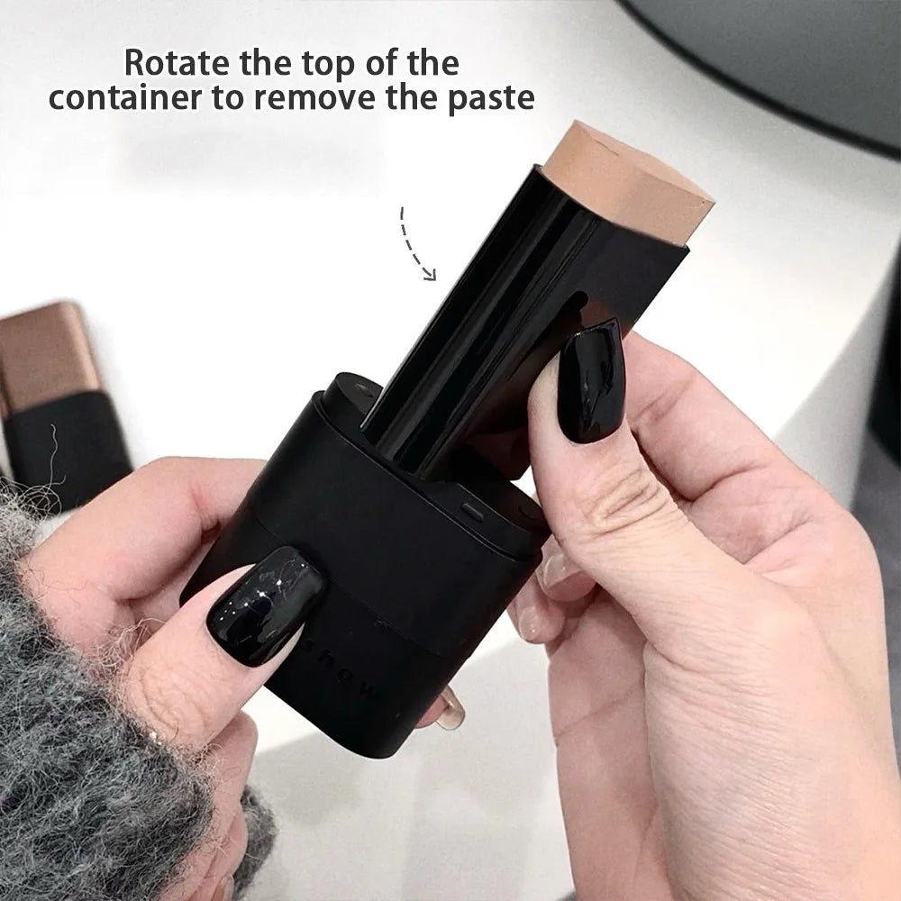 Base Leve Bastão Hidratante de Cobertura Total de Longa Duração Acabamento Natural Maquiagem Base Stick