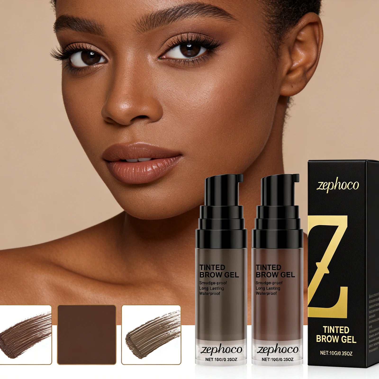 Long Lasting Brow Tint Gel Natural Defined Eyebrow Nourishing Soothing Quick Dry Tint Stereoscopic Eyebrow Cosmetic Eye Makeup