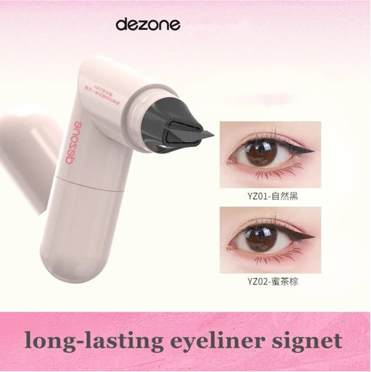 Eyeliner Stamp Precise Outline signet long-lasting eyeliner liquid pen Makeup Cosmetics