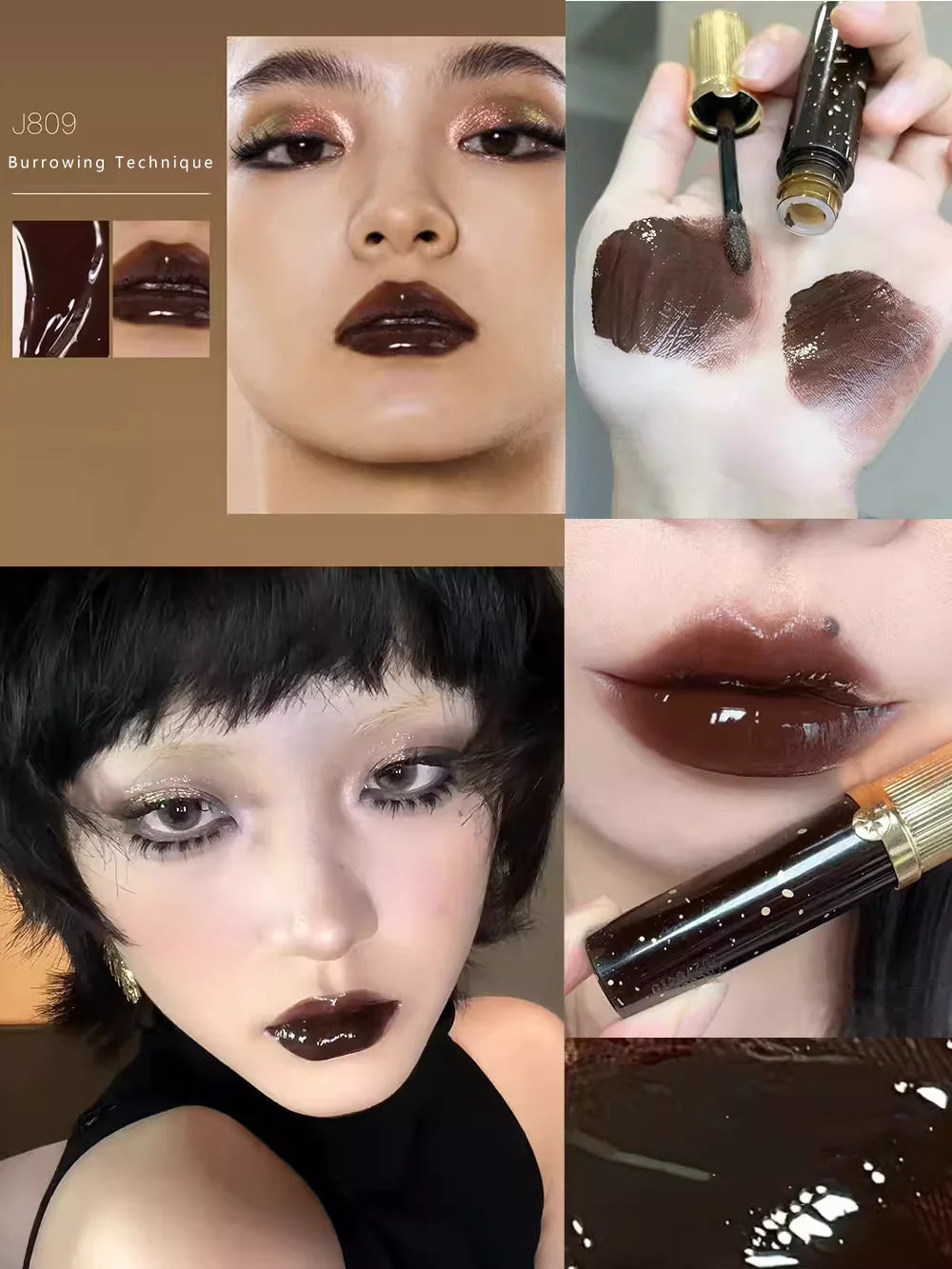 Girlcult Cyberpunk Lip Gloss Liquid Lipstick High Shine Moisturizing, Hydrating Long-Lasting Mirror Finish