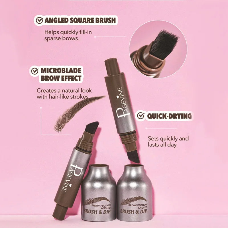 Eyebrow Pencil, Waterproof, Sweatproof, Lasting Makeup, Easy to Use, Brown, Earth Color, Black, Eyebrow Powder, Eyebrow Setting
