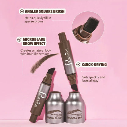 Eyebrow Pencil, Waterproof, Sweatproof, Lasting Makeup, Easy to Use, Brown, Earth Color, Black, Eyebrow Powder, Eyebrow Setting