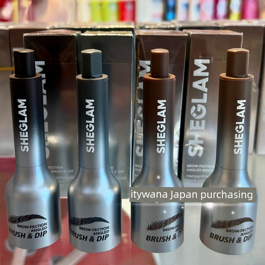 Matita per sopracciglia Sheglam, pennello grande, crema per sopracciglia Wild Eyebrow, naturale, tridimensionale, a lunga durata, anti-sbavatura, 8 colori