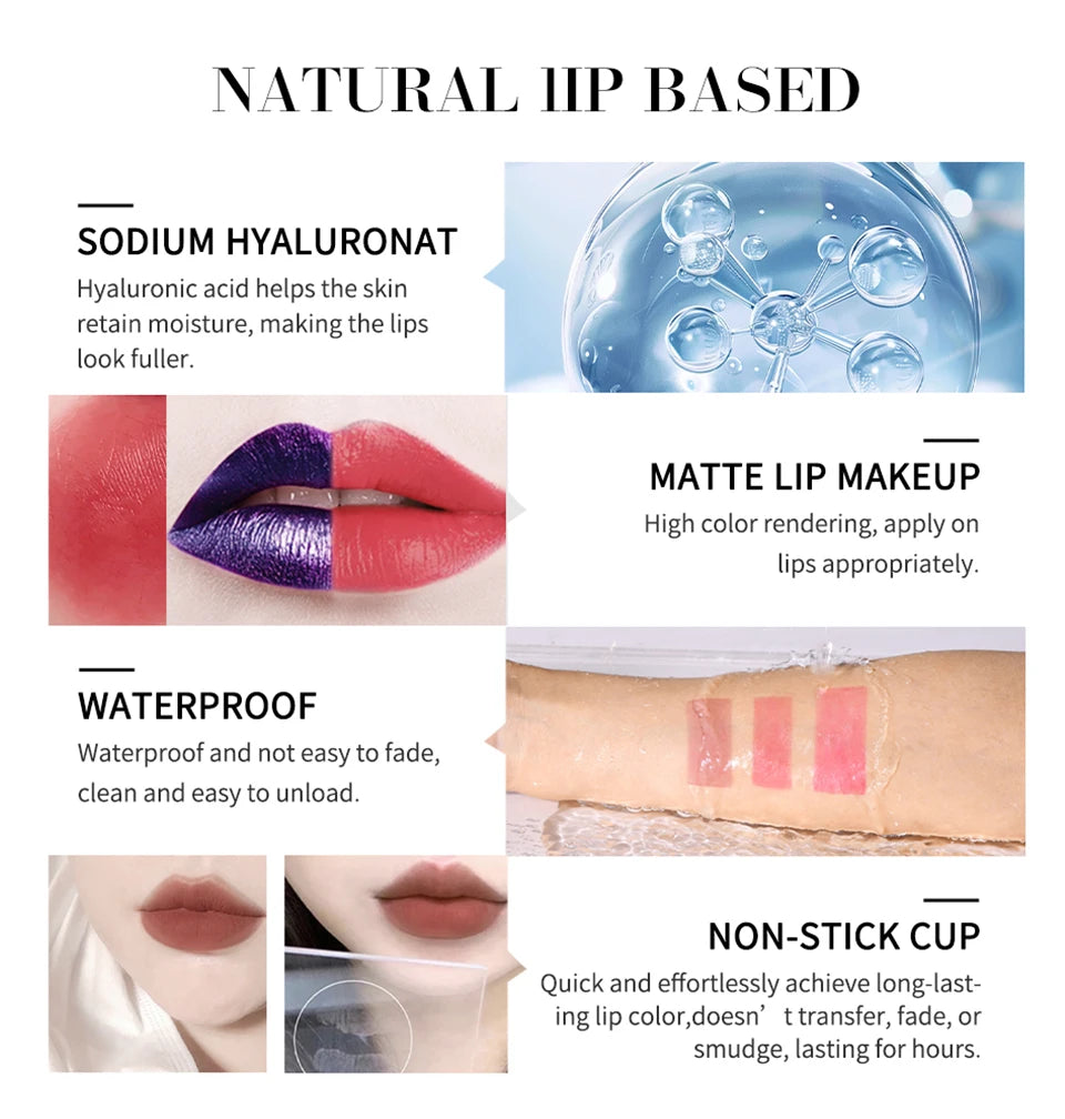 Lip Stain Peel Off And Reveal Long Lasting Waterproof Pink Lip Tint Transfer Proof Natural Lip Stain Tear Off Lip Gloss