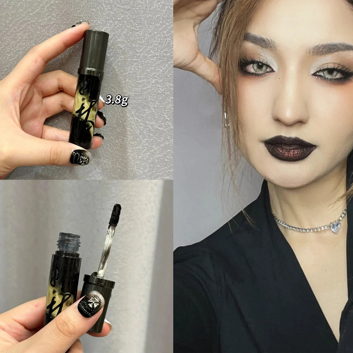 Girlcult Cyberpunk Lip Gloss Liquid Lipstick High Shine Moisturizing, Hydrating Long-Lasting Mirror Finish
