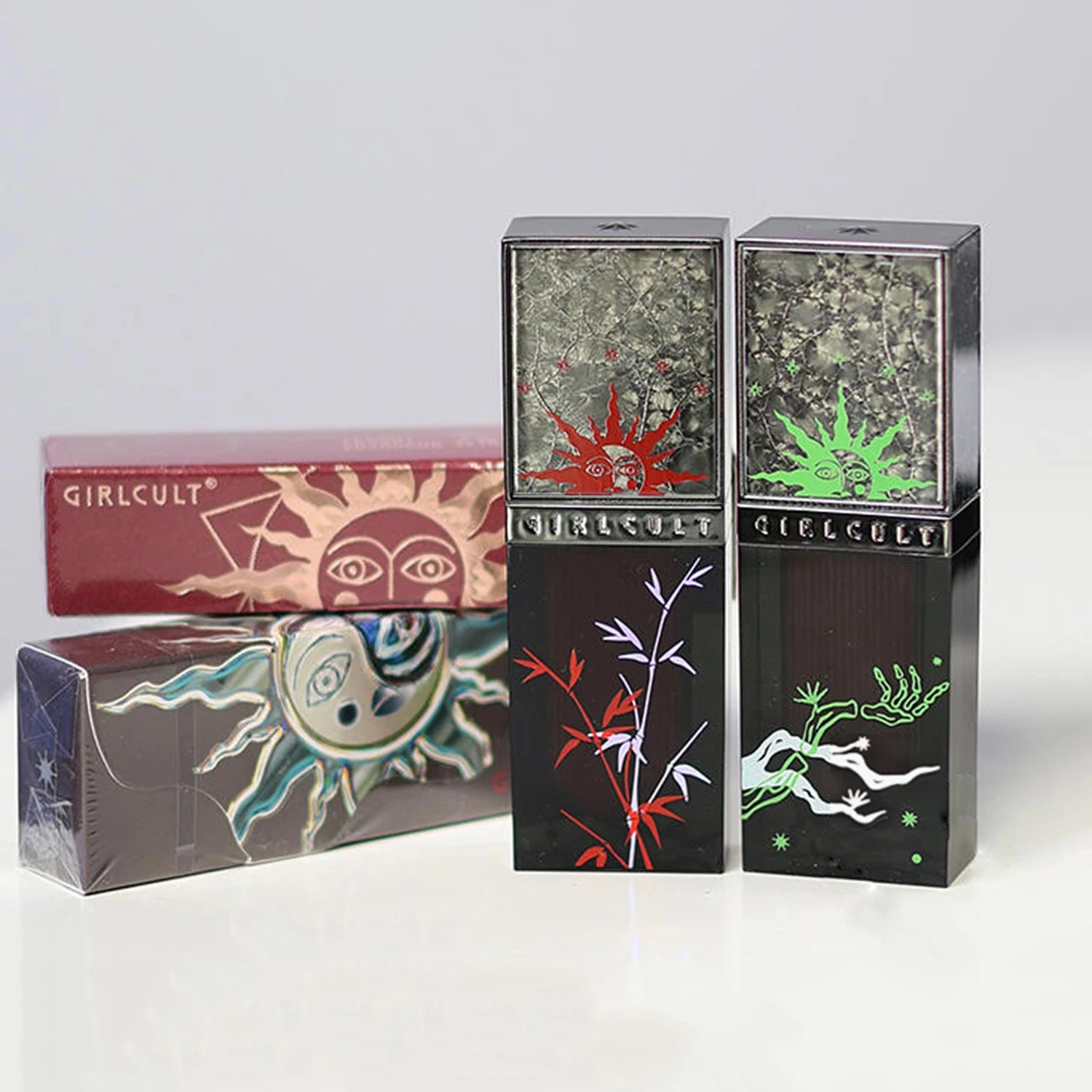 Girlcult Cyberpunk Lip Gloss Liquid Lipstick High Shine Moisturizing, Hydrating Long-Lasting Mirror Finish