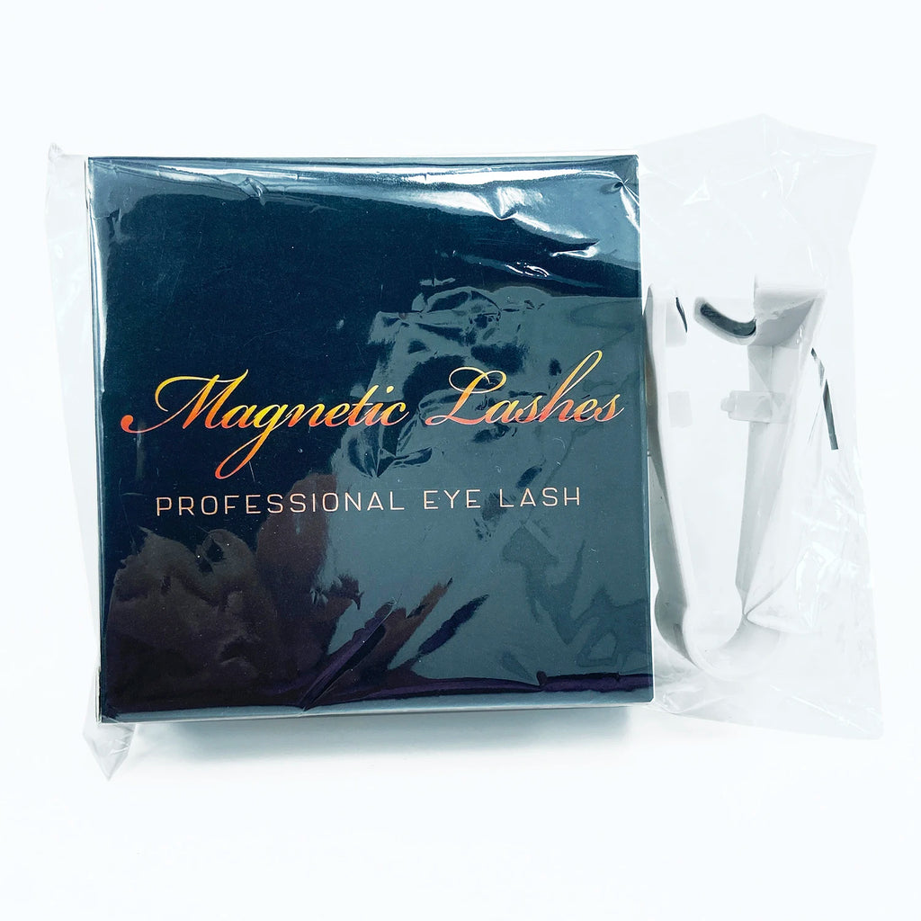 Magnetic Eyelashes With Applicator Reusable Natural Magnetic Lashes Kit No Glue Needed Soft Clear Band False Eyelashes