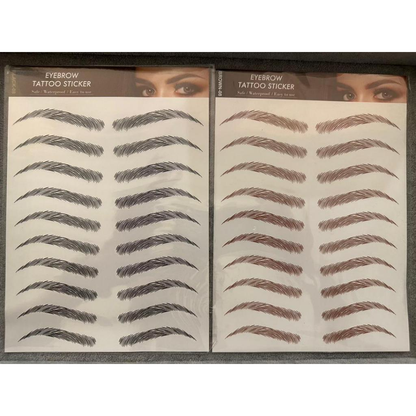 Adesivos / Tatuagem Adesiva 3D para Sobrancelhas à Prova d'Água de Longa Duração