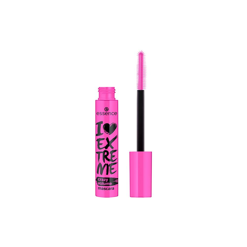 Essence I Love Extreme Crazy Volume Preto Máscara para Cílios de Volume 12ml