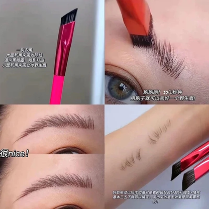 Pincel Selvagem para Sobrancelhas Naturais e Delicadas