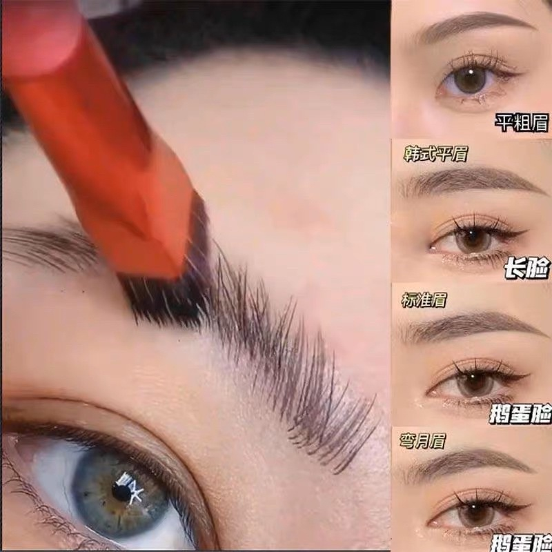 Pincel Selvagem para Sobrancelhas Naturais e Delicadas