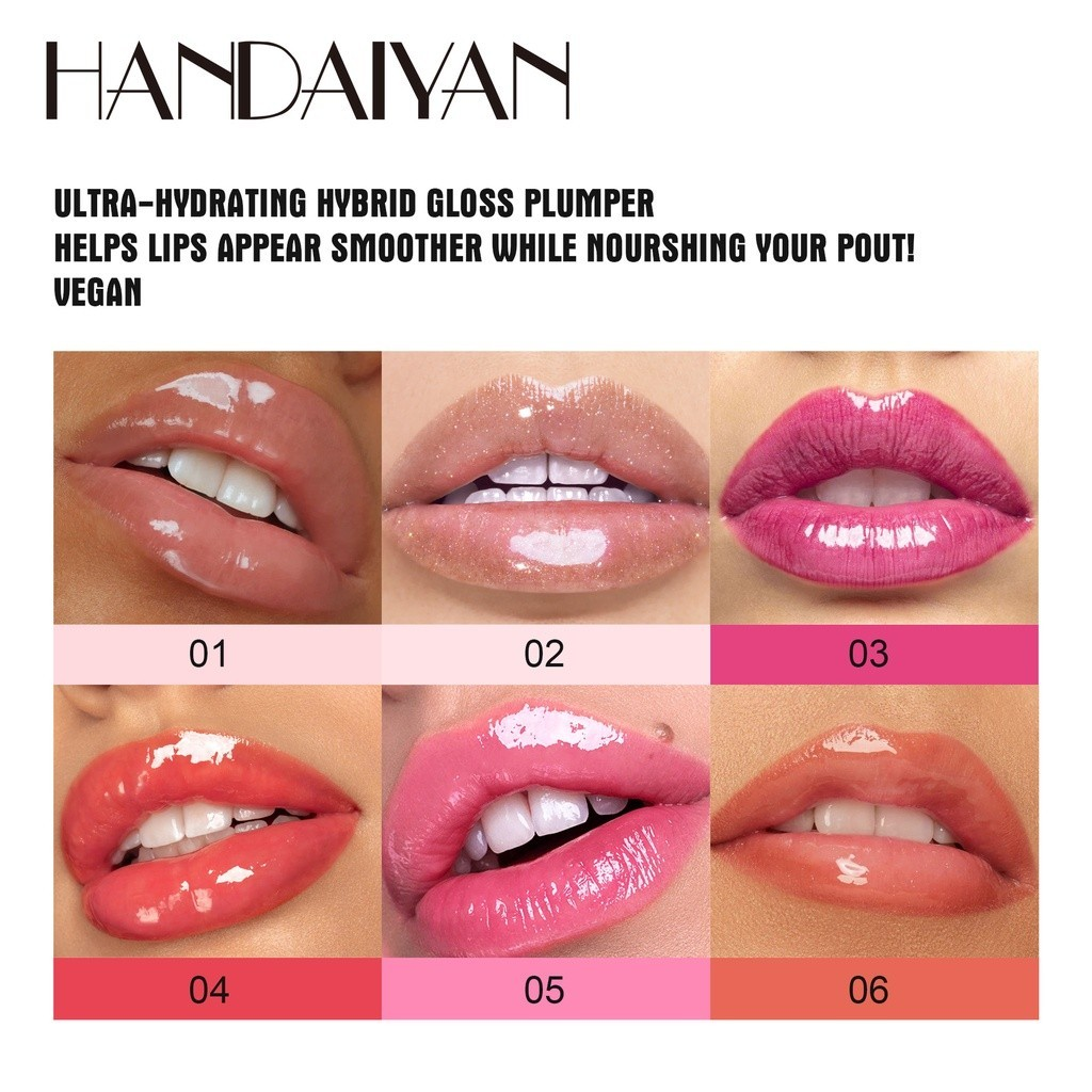 Brilho Labial Em Forma De Agulha/Levemente Picante/Espelho De Vidro envia na hora