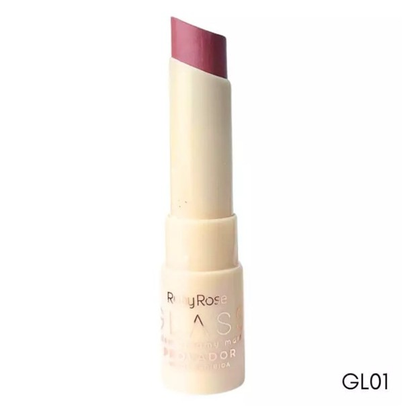 Batom Creamy Matte Glass Ruby Rose - 8 Cores Intensas com Alta Pigmentação e Acabamento Aveludado