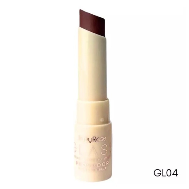 Batom Creamy Matte Glass Ruby Rose - 8 Cores Intensas com Alta Pigmentação e Acabamento Aveludado