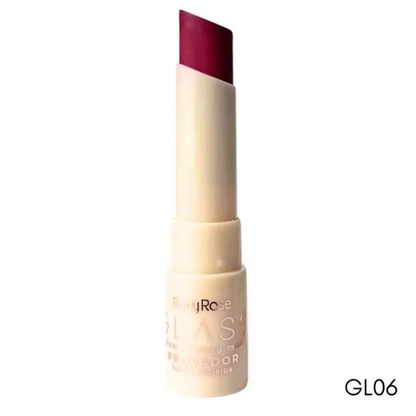 Batom Creamy Matte Glass Ruby Rose - 8 Cores Intensas com Alta Pigmentação e Acabamento Aveludado