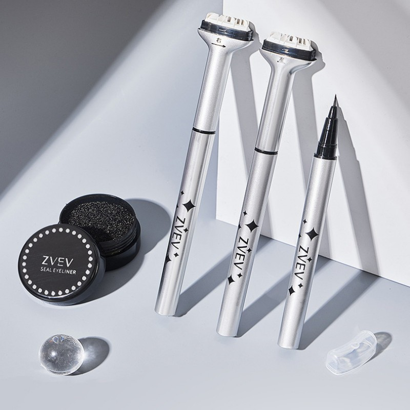 ZVEV Carimbo De Cílios Inferiores De Duas Cabeças Caneta À Prova D'água De Suor